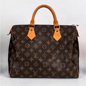 LOUIS VUITTON MONOGRAM SPEEDY 30 HANDBAG